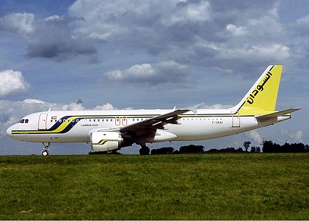 Sudan Airways Airbus A320 Gilliand 1