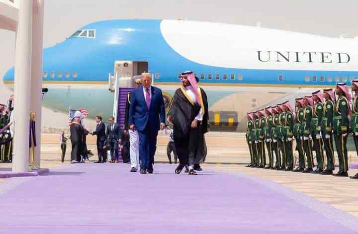 محمد بن سلمان و ترامب