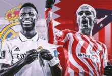 التشكيل الأساسي لريال مدريد وأتلتيكو مدريد