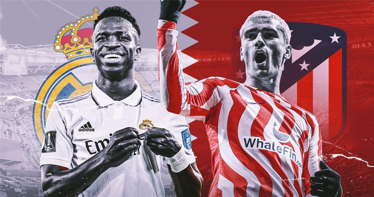 التشكيل الأساسي لريال مدريد وأتلتيكو مدريد