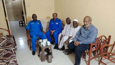 تفقد اللواء شرطة طبيب طارق حسن حاج علي، مدير الإدارة العامة للخدمات الطبية، عدداً من منسوبي الإدارة من الرعيل الأول، ضمن برنامج زيارته لقادة وضباط وضباط صف وجنود الخدمات الطبية المتقاعدين، تقديراً لما قدموه من خدمات طوال مسيرتهم العملية