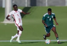   تلقى منتخب السودان خسارة ودية قاسية أمام المنتخب السعودي (B) بنتيجة ثلاثة أهداف دون مقابل، في اللقاء الذي جمع المنتخبين مساء الثلاثاء على ملعب الصالة الرياضية بمدينة الملك عبدالله الرياضية في جدة، ضمن التحضيرات الجارية للاستحقاقات المقبلة