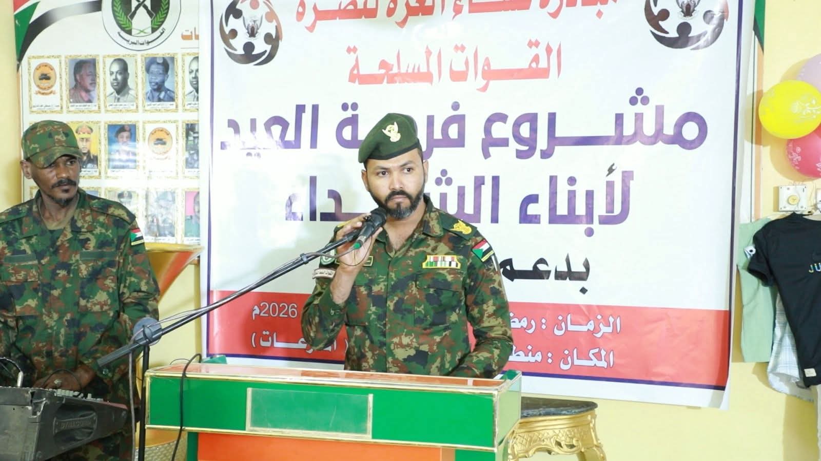 ضابط بالقوات المسلحة يترجل بكلمات تهز المشاعر