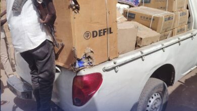 نجحت شعبة المباحث بقسم شرطة حي النصر بمحلية جبل أولياء في تفكيك شبكة إجرامية يقودها المتهم (أ.ع.أ) عقب مداهمة مخزن بالحارة 12 بمنطقة مايو وأسفرت العملية التي قادها النقيب شرطة الماحي الأمين عن ضبط كميات ضخمة من إسبيرات المركبات الثقيلة