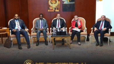 على هامش اجتماعات الدورة ١٠٤ لمجلس إدارة منظمة العمل العربية بالقاهرة، التقى معالي الدكتور معتصم أحمد صالح، وزير الموارد البشرية والرعاية الاجتماعية السوداني، بنظيره المصري حسن رداد لبحث سبل تعزيز التعاون في مجالات العمل والتدريب المهني.