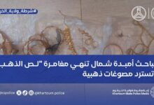 في إنجاز أمني جديد لشرطة ولاية الخرطوم، تمكن تيم مباحث قسم شرطة أمبدة شمال من تسديد بلاغ سرقة تقدمت به المواطنة نادية عبدالله، وذلك بعد عمليات رصد ومتابعة ميدانية دقيقة قادت إلى ضبط المتهم (ع. م. ح)